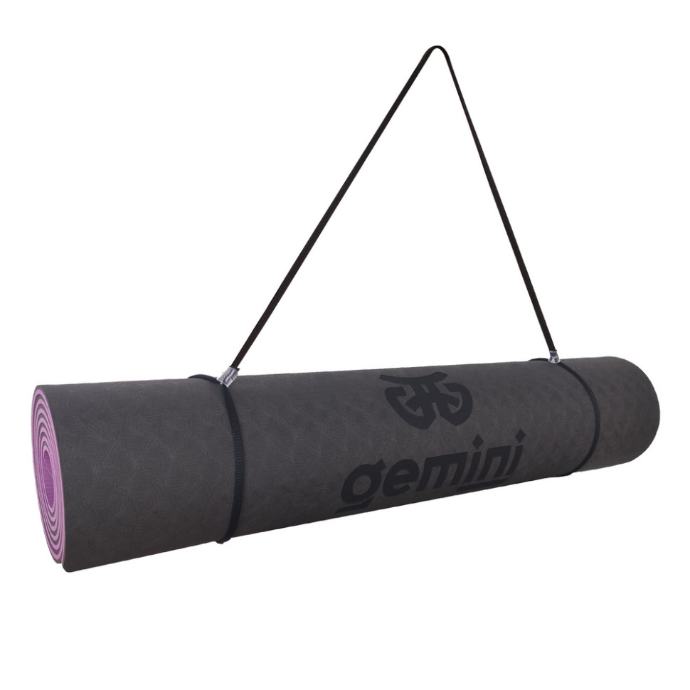 Коврик для фитнеса и йоги Gemini Sport GE-60013, 183х61х0,6 см