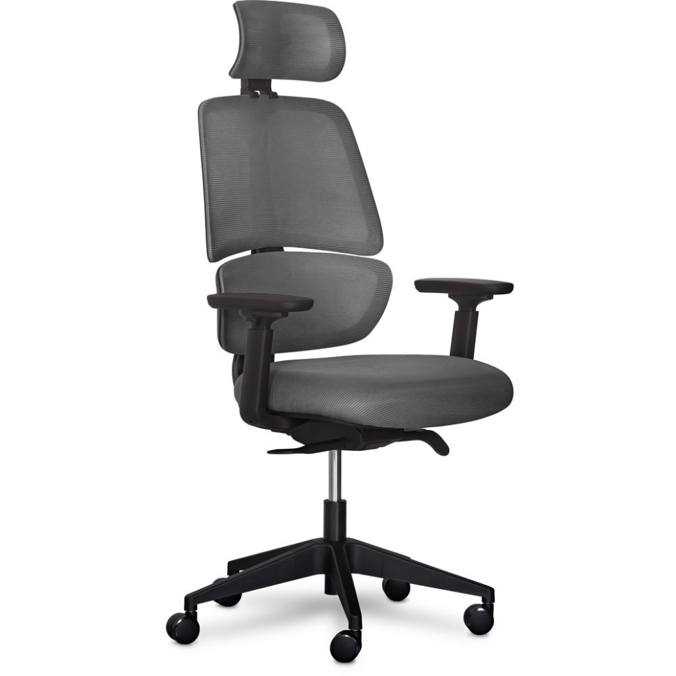 Дитяче крісло Leo Air Plus Mealux Y-546 KBG, Dark Grey