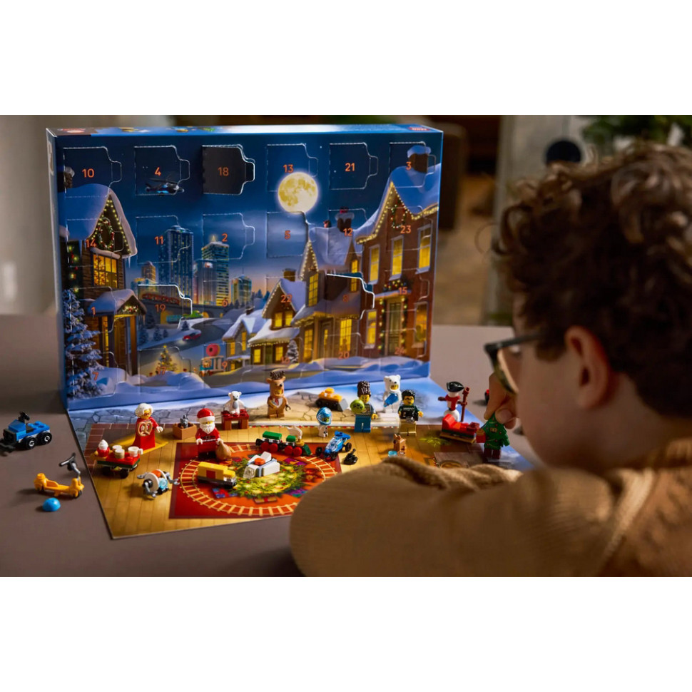 Конструктор Advent City 2025 LEGO 60475, 186 деталей