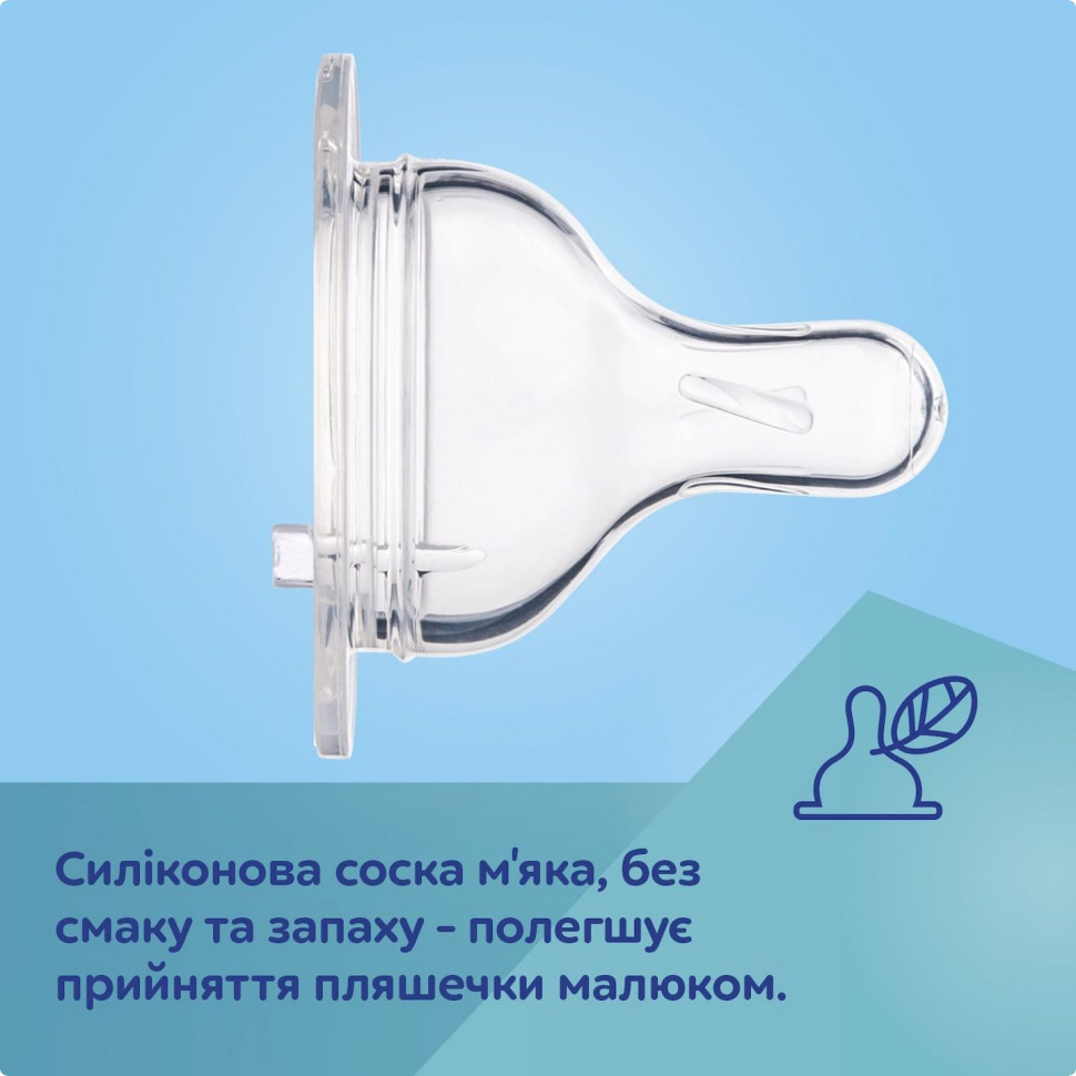 Пляшечка антиколікова Гуси Canpol babies 35/244 з широким отвором