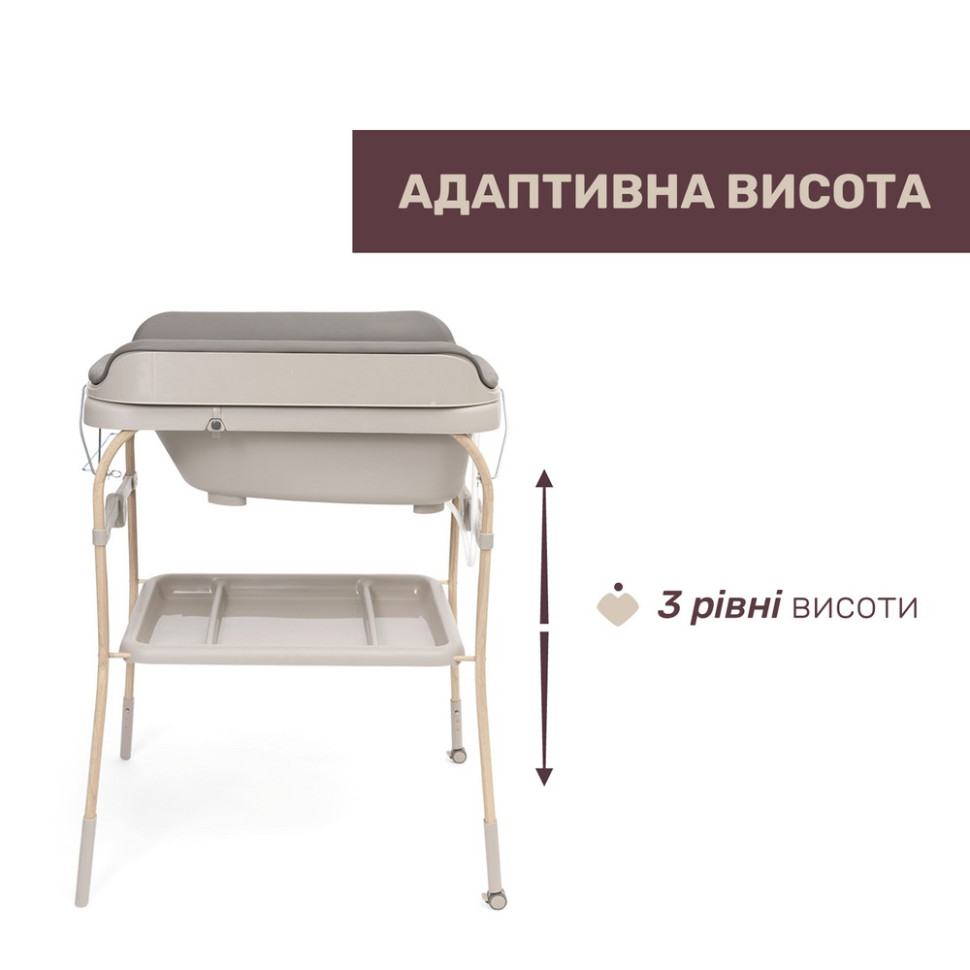 Пеленальный столик с ванночкой 