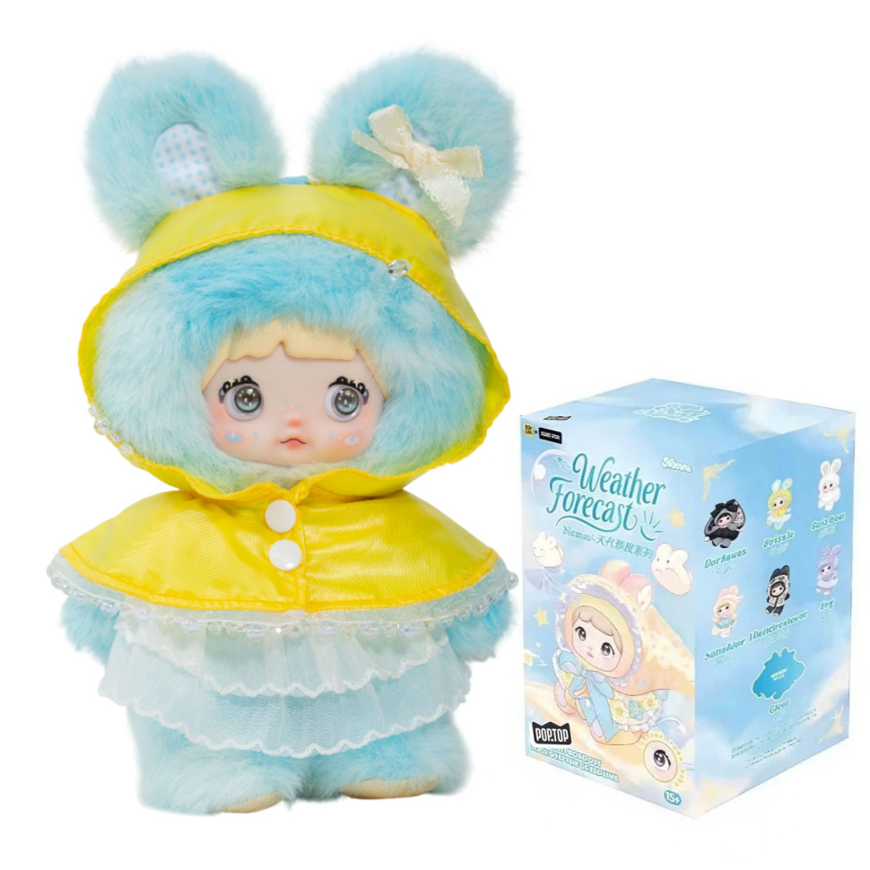 Колекційна м'яка іграшка з кільцем Прогноз погоди Pop Top Hi TOY HC032 серії 