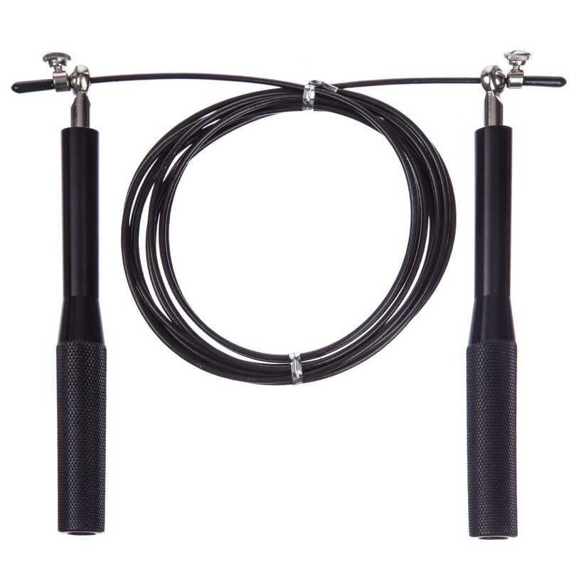 Скакалка скоростная кроссфит со стальным тросом Gemini Sport GI-1797-B