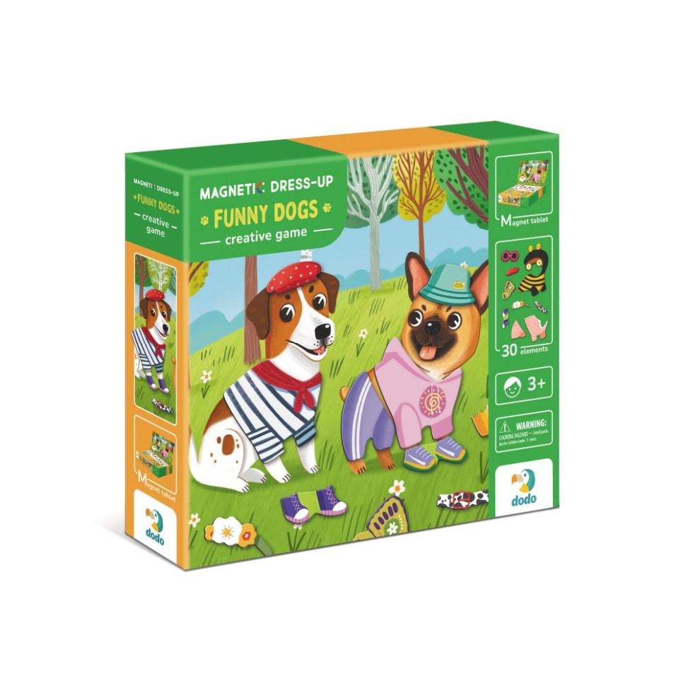 Розвиваюча магнітна гра одягалка