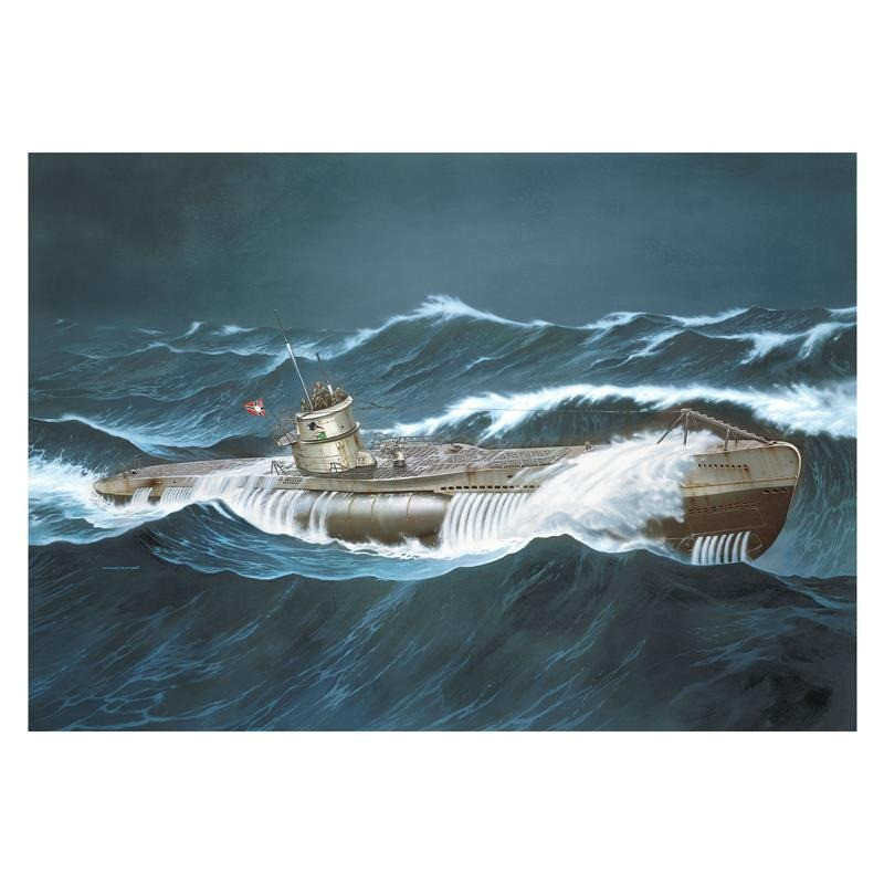 Сборная модель-копия Подводная лодка U96 (Das Boot) Revell RVL-05675 уровень 3 масштаб 1:144