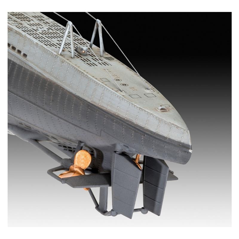 Сборная модель-копия Подводная лодка U96 (Das Boot) Revell RVL-05675 уровень 3 масштаб 1:144