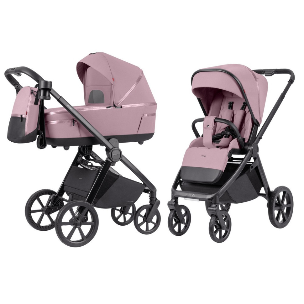 Коляска универсальная 2 в 1 Omega CARRELLO CRL-6540/1 Galaxy Pink