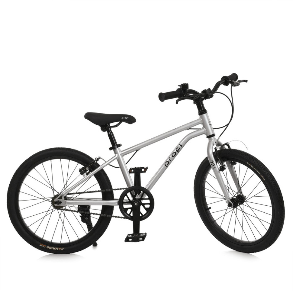 Велосипед детский LIGHTY PROF1 MB 20LIGHTY SILVER, колеса 20 дюймов