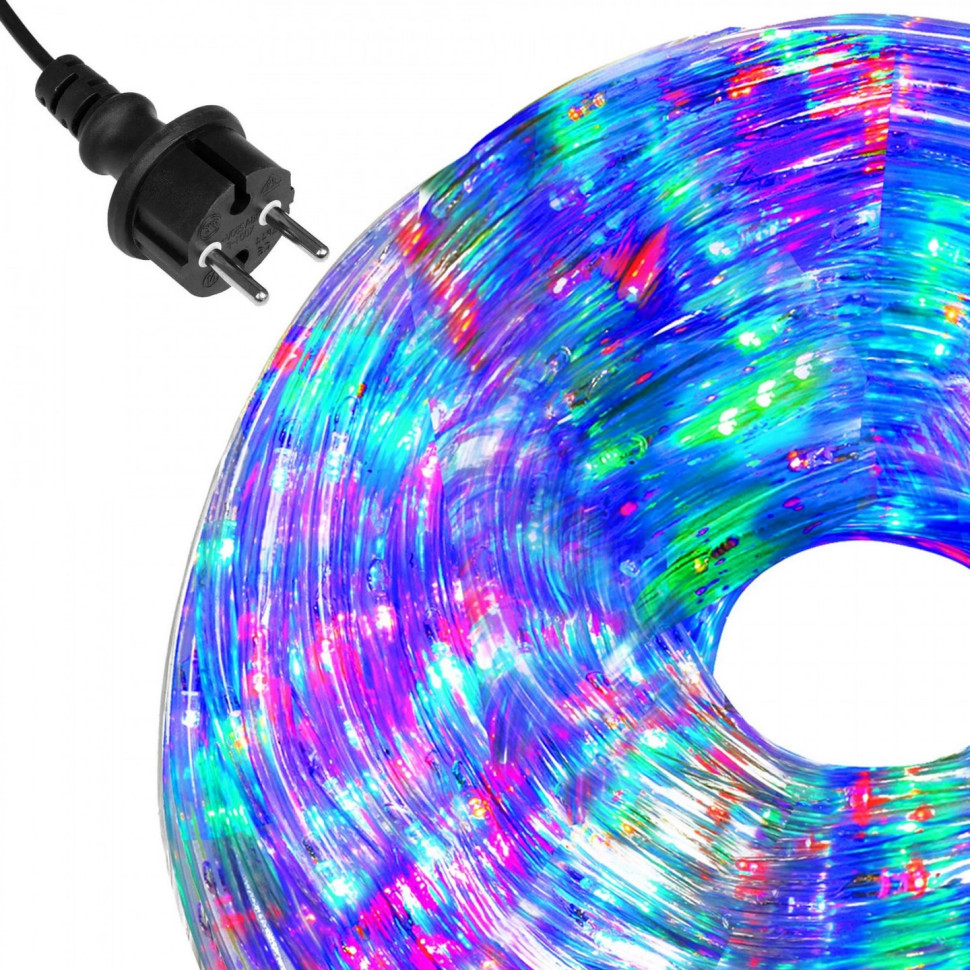 Гирлянда дюралайт уличная Rope Lights Springos CL1209, 30 м 720 LED, Mix