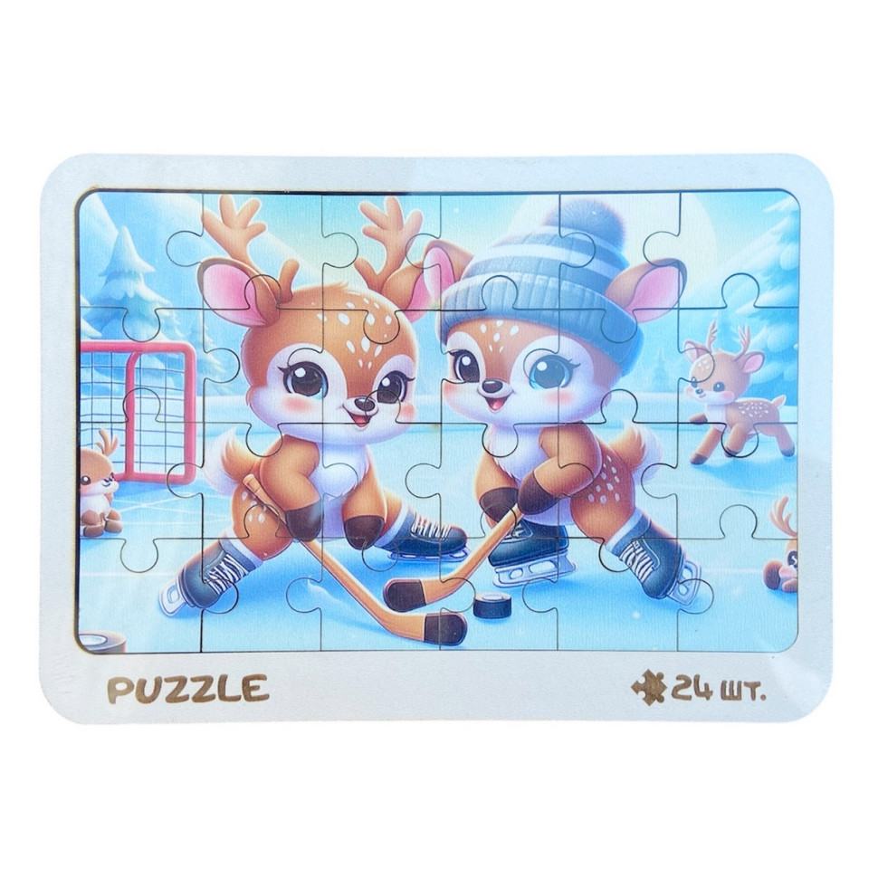 Новорічний пазл-вкладиш