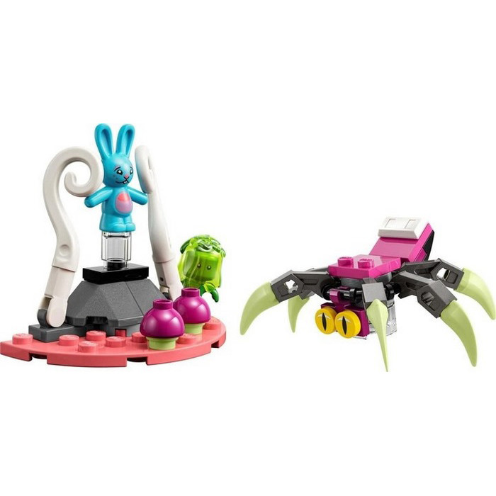 Конструктор DREAMZzz Побег Зет-Блоба и Бунчу от паука LEGO 30636, 44 детали