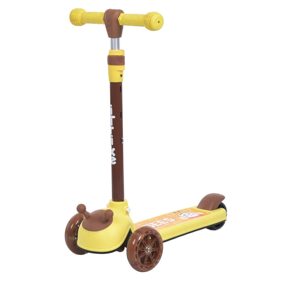 Детский самокат 3-х колесный Turbo Trike JR3-160-Bee, до 25 кг
