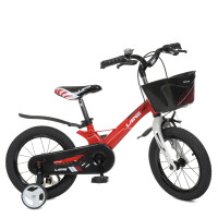 Велосипед дитячий LANQ WLN1450D-3N 14 дюймів, червоний