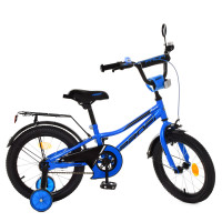 Велосипед дитячий PROF1 Y16223 16 дюймів, синій
