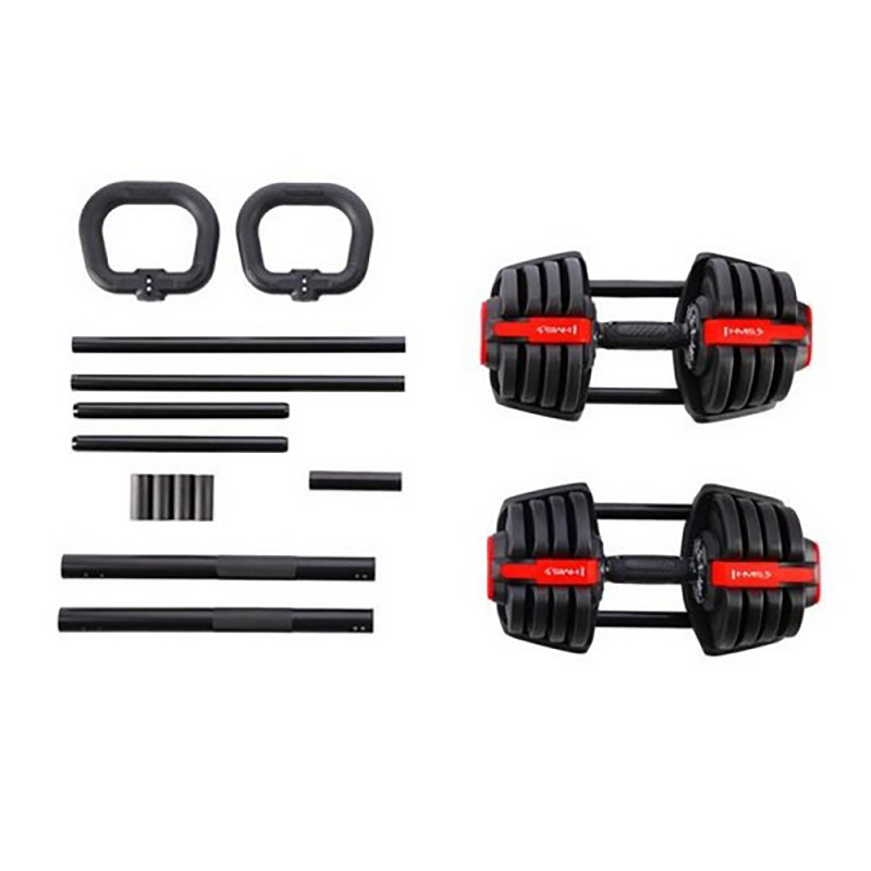 Набір гантелей 3 в 1 SGR18 PRO SET HMS 17-57-071, 20 кг