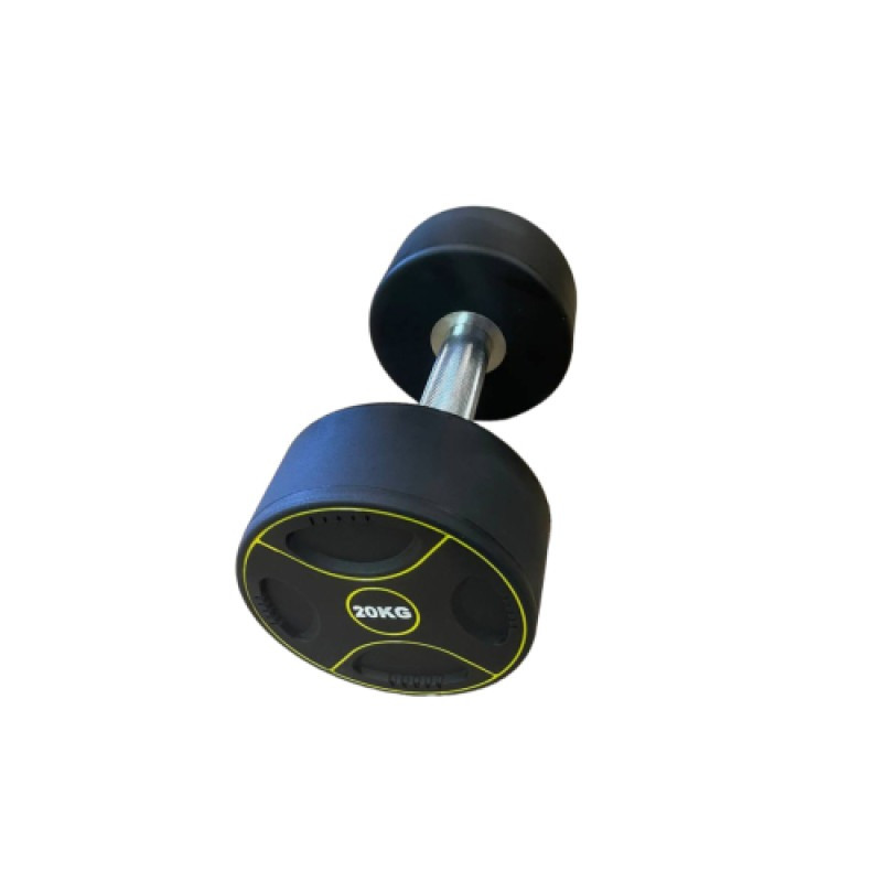 Гантель з уретановим покриттям 20 кг Generation Fitness FF51D4B-20 кг, 131593FS