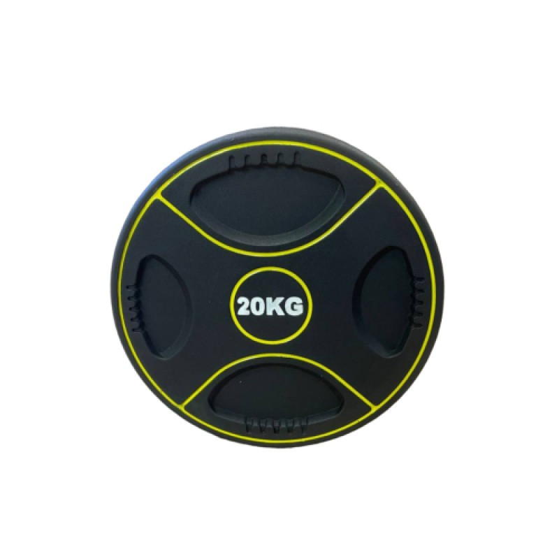 Гантель з уретановим покриттям 20 кг Generation Fitness FF51D4B-20 кг, 131593FS