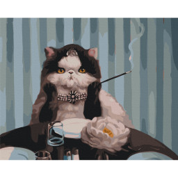 Картина за номерами "Сніданок у Тіффані" © Lucia Heffernan Brushme BS53475, 40x50 см 