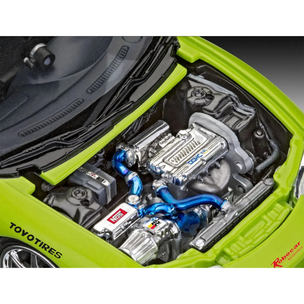 Збірна модель Автомобіль Mitsubishi Eclipse 1995 Revell RVL-07691 з к/ф Форсаж, рівень 3, 1:25