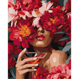 Картина по номерам "Цветочное искушение" ©art_selena_ua Идейка KHO8733, 40х50 см Картина по номерам "Цветочное искушение" ©art_selena_ua Идейка KHO8733, 40х50 см