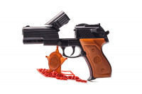 Іграшковий пістолет на пістонах 