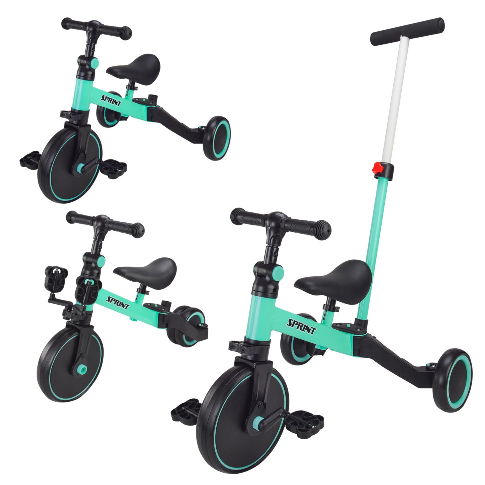 Велосипед 3-х колесный Sprint Bambi TR2452 бирюзовый