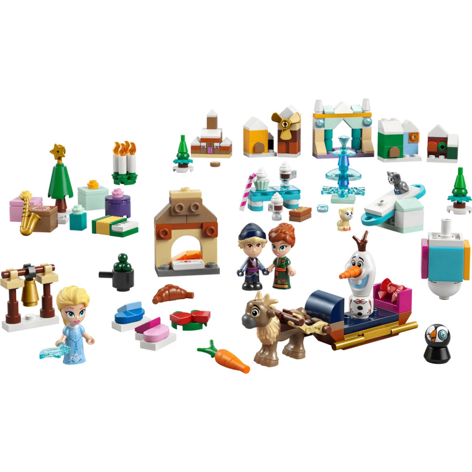 Конструктор Advent Disney Princess 2025 LEGO 43273, 231 деталь