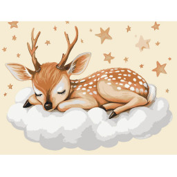 Картина по номерам "Олененок на облачках" Art Craft 11598-AC 30х40 см Картина по номерам "Олененок на облачках" Art Craft 11598-AC 30х40 см