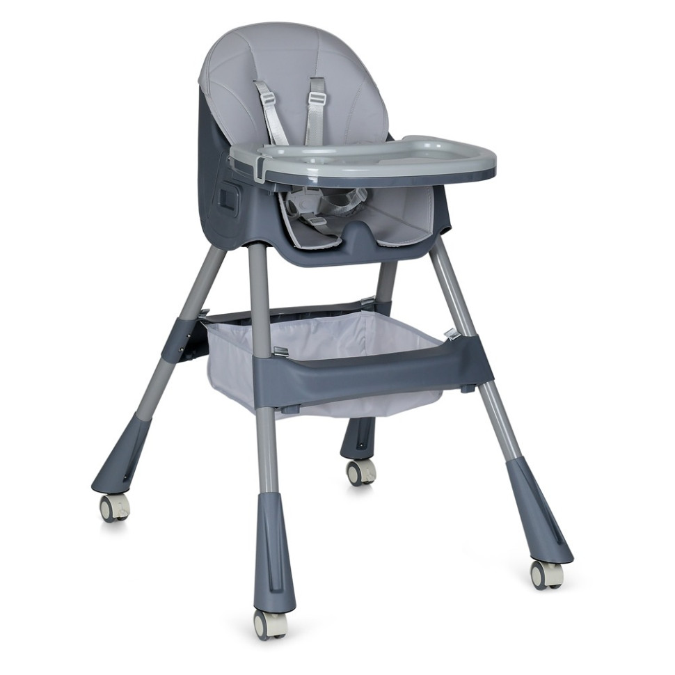 Стульчик для кормления Bambi M 5722 Gray до 20 кг, серый