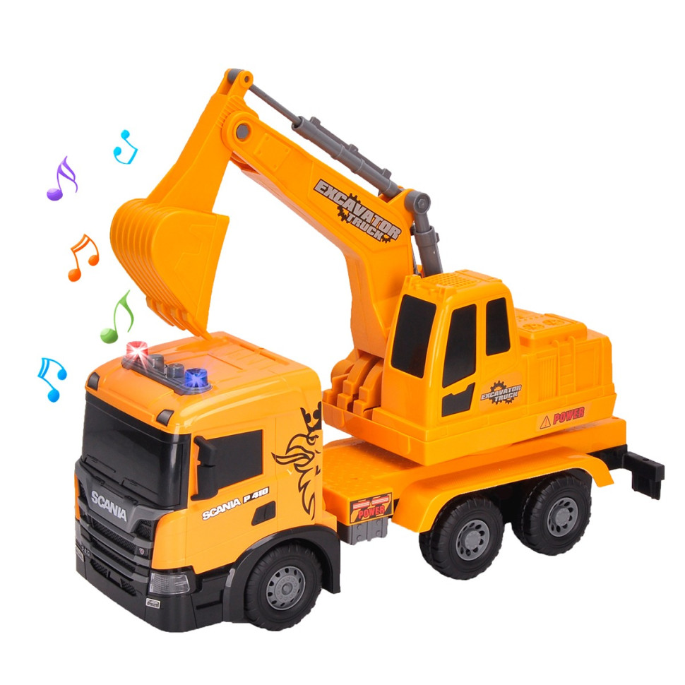 Автомодель экскаватор SCANIA TechnoDrive 5006KS, серии