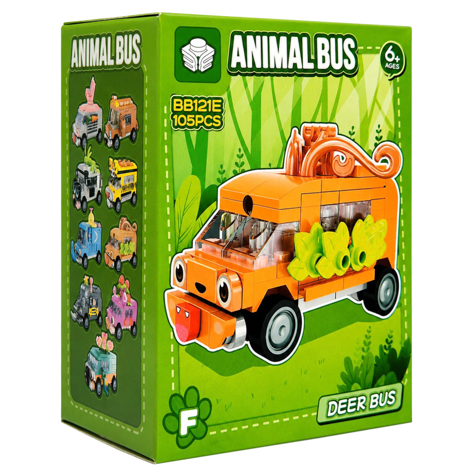 Дитячий конструктор Deer Bus Bambi BB121E-F серії 