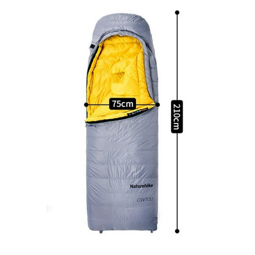 Спальник з натуральним пухом CW700 CNK2450WS048 Naturehike 6927595788127