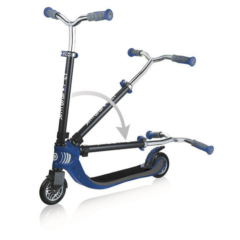 Самокат FLOW FOLDABLE 125 GLOBBER 473-100 чорно-синій 
