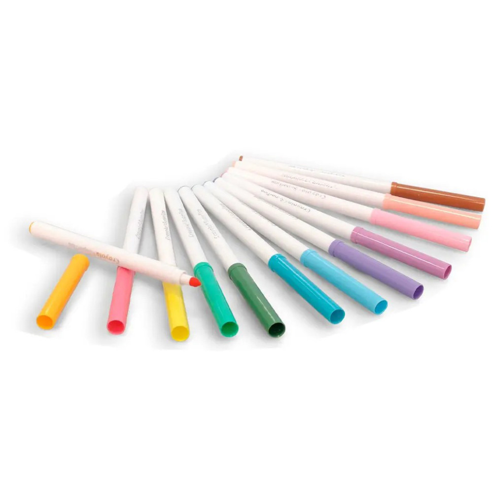 Набор фломастеров Supertips Crayola 58-7515 пастельные цвета, 12 шт
