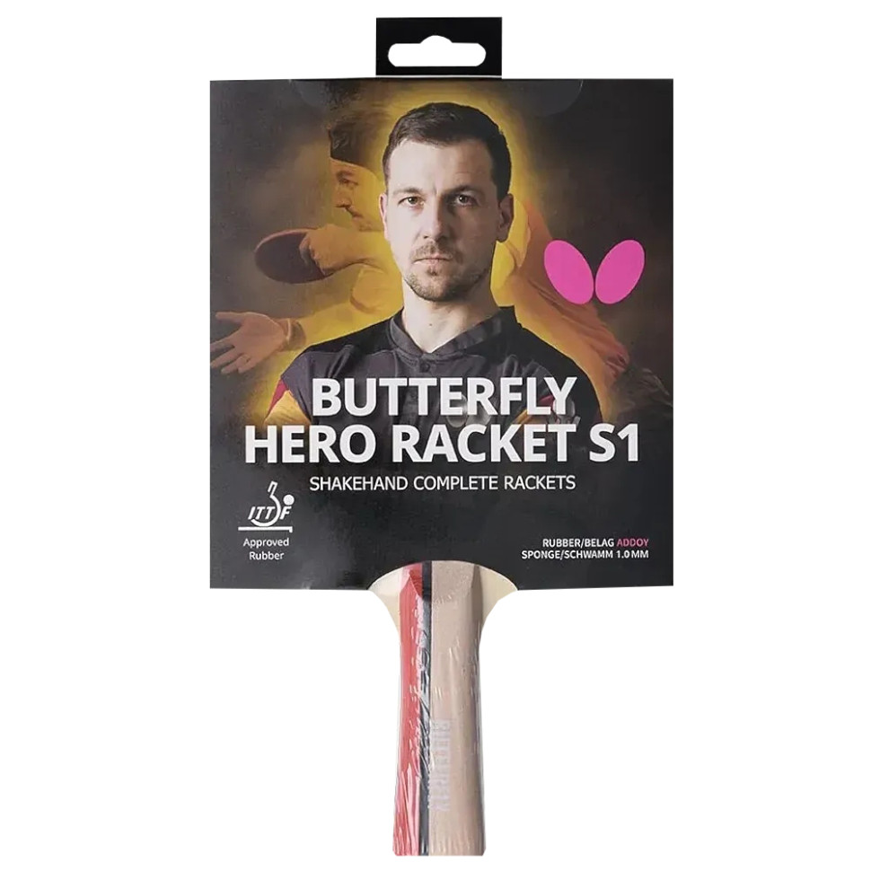 Ракетка для настільного тенісу HERO Racket S1 Timo Boll 6251710002 Butterfly 932284