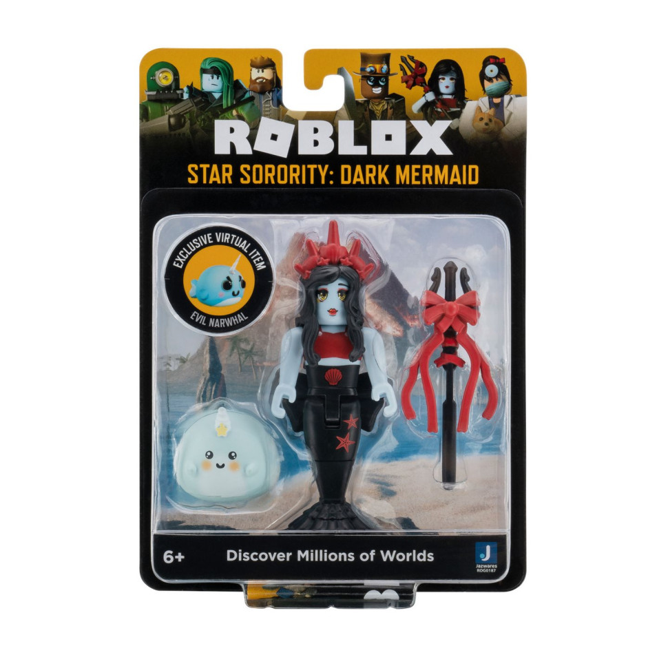 Ігрова колекційна фігурка Roblox Core Figures Star Sorority: Dark Mermaid W7 ROG0187