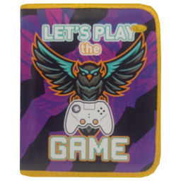 Папка для тетрадей на молнии "Lets play the GAME" Апельсин АП-1001-15