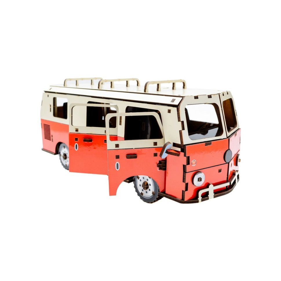 Деревянный 3D конструктор 