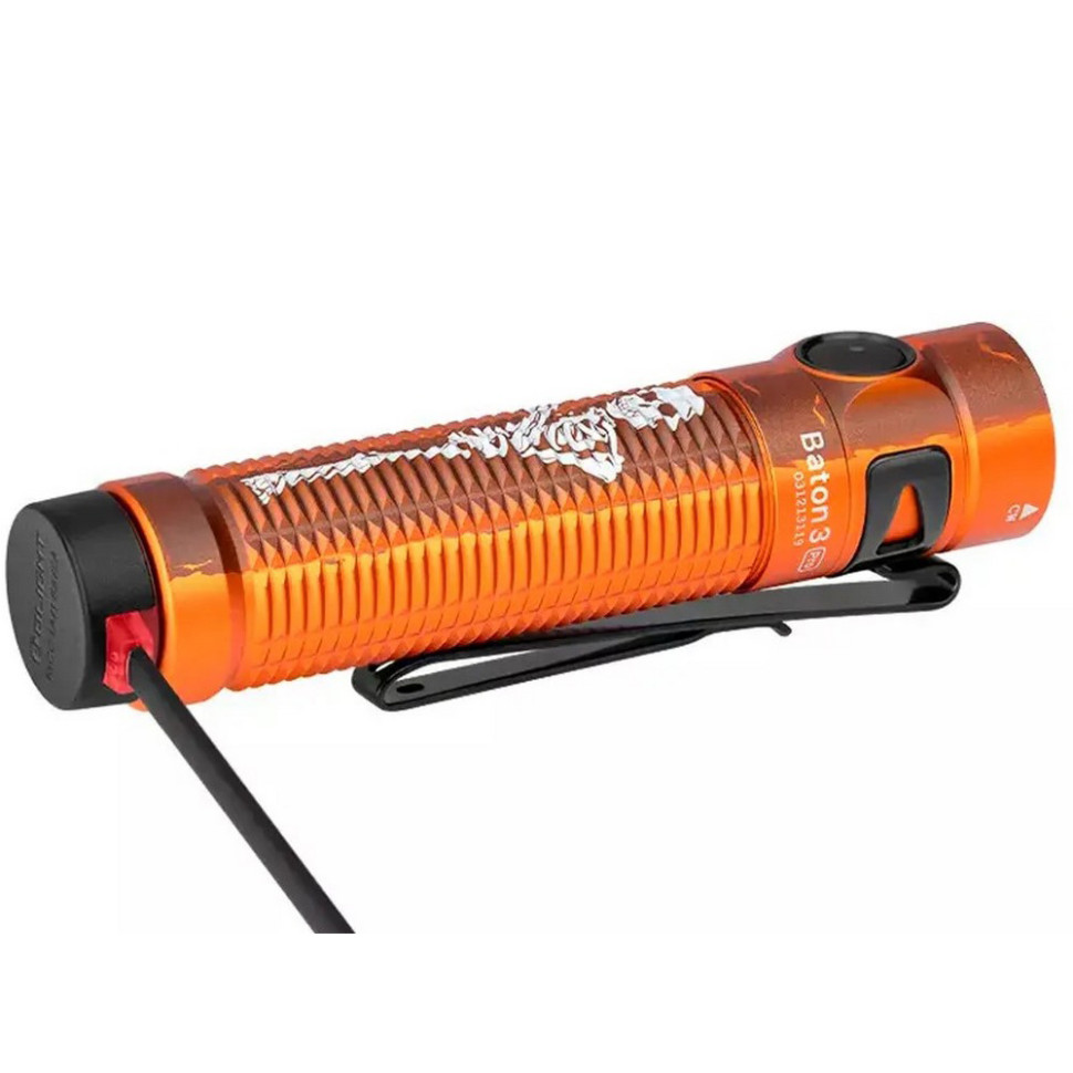 Ліхтар Baton 3 Pro Olight 0.0000.3051 orange 1500 люменів