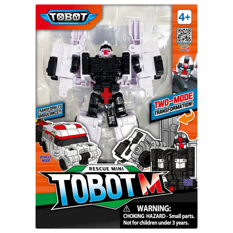 Дитяча іграшка-трансформер міні S5 тобот M TOBOT 301158, 5х7х11 см