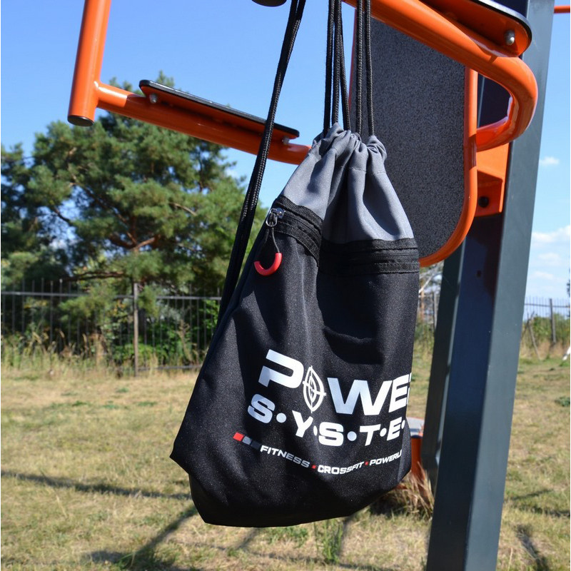 Рюкзак спортивний Gym Sack Alpha Power System 7011BG-3 Blak/Grey