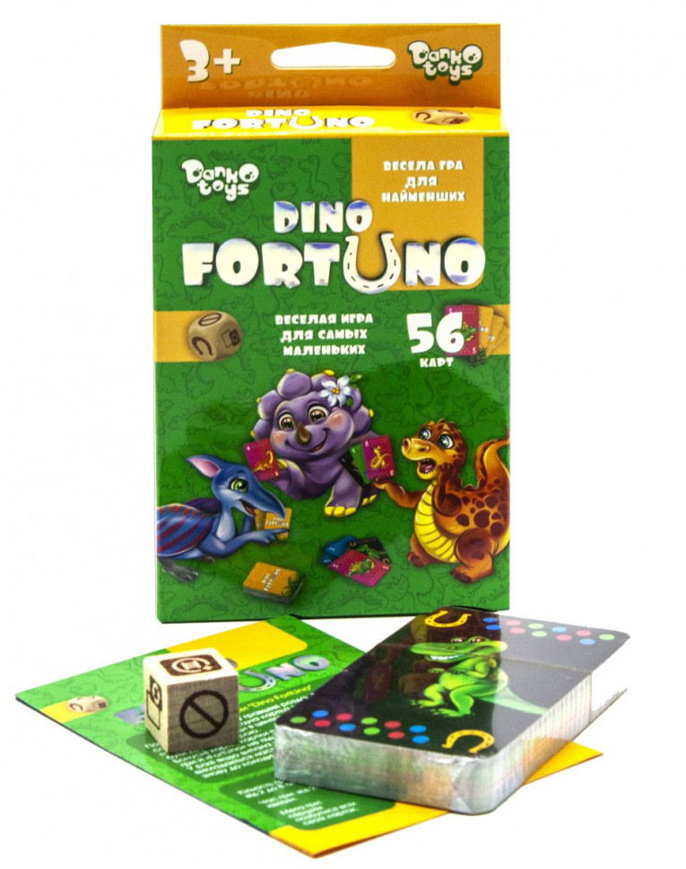 Розвиваюча настільна гра "Dino Fortuno" UF-05-01 по цене 40 грн.