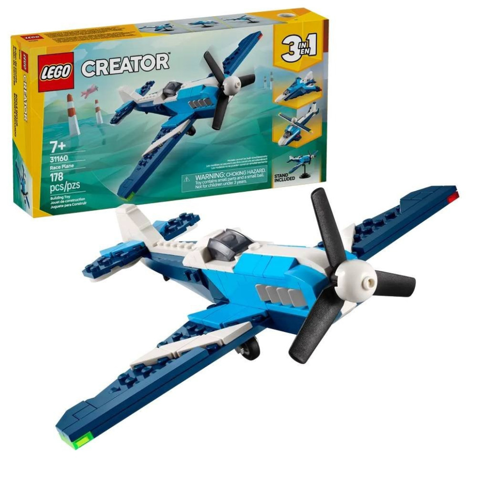 Конструктор Авіація: спортивний літак LEGO 31160, 178 деталей