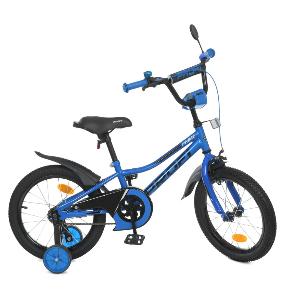 Велосипед дитячий PROF1 Y16223-1 16 дюймів, синій по цене 3 561 грн.