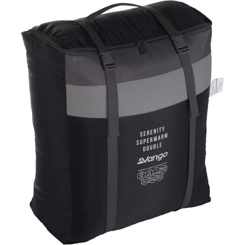 Спальный мешок Serenity Superwarm Double Vango 928206 Shadow Grey, Twin