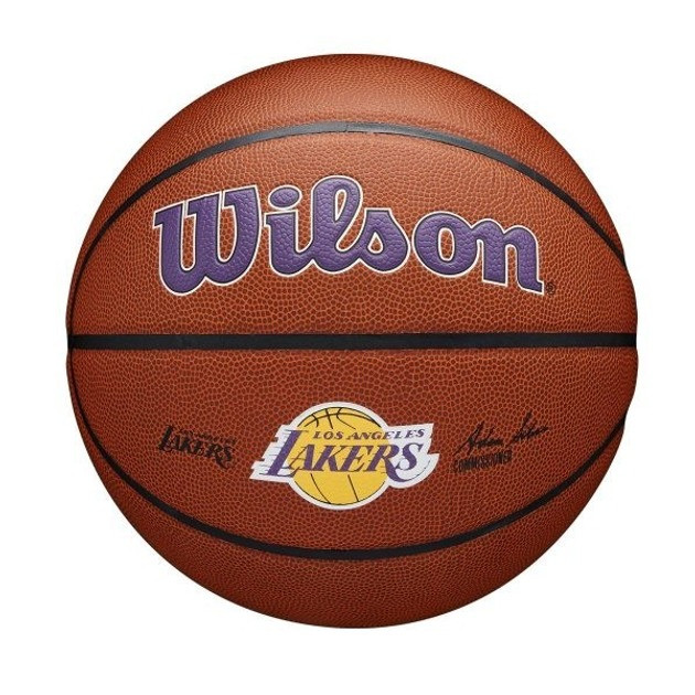 М'яч баскетбольний NBA TEAM ALLIANCE BSKT LA LAKERS Wilson WTB3100XBLAL № 7