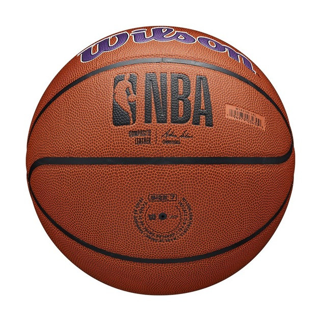 М'яч баскетбольний NBA TEAM ALLIANCE BSKT LA LAKERS Wilson WTB3100XBLAL № 7