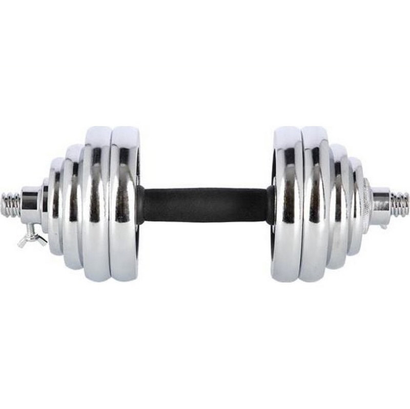 Гантели STC30 HMS 17-59-113 хром 2 x 15 кг