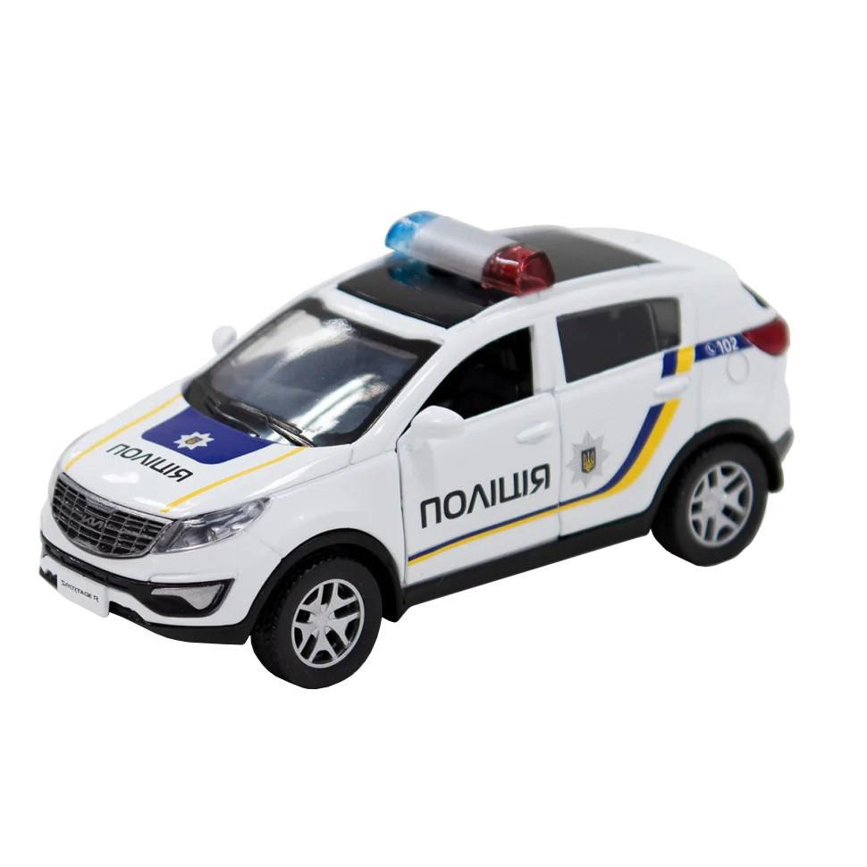Автомодель детская KIA SPORTAGE R-ПОЛИЦИЯ TechnoDrive 250293 инерционная