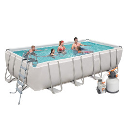 Каркасный бассейн Bestway 56466K 549х274х122 см, 14812 л Каркасный бассейн Bestway 56466K 549х274х122 см, 14812 л